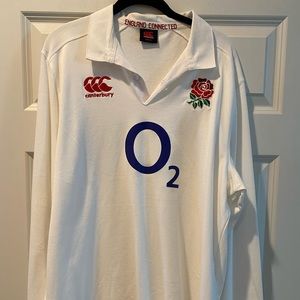 Canterbury England Rugby shirt XL NEVER WORN!